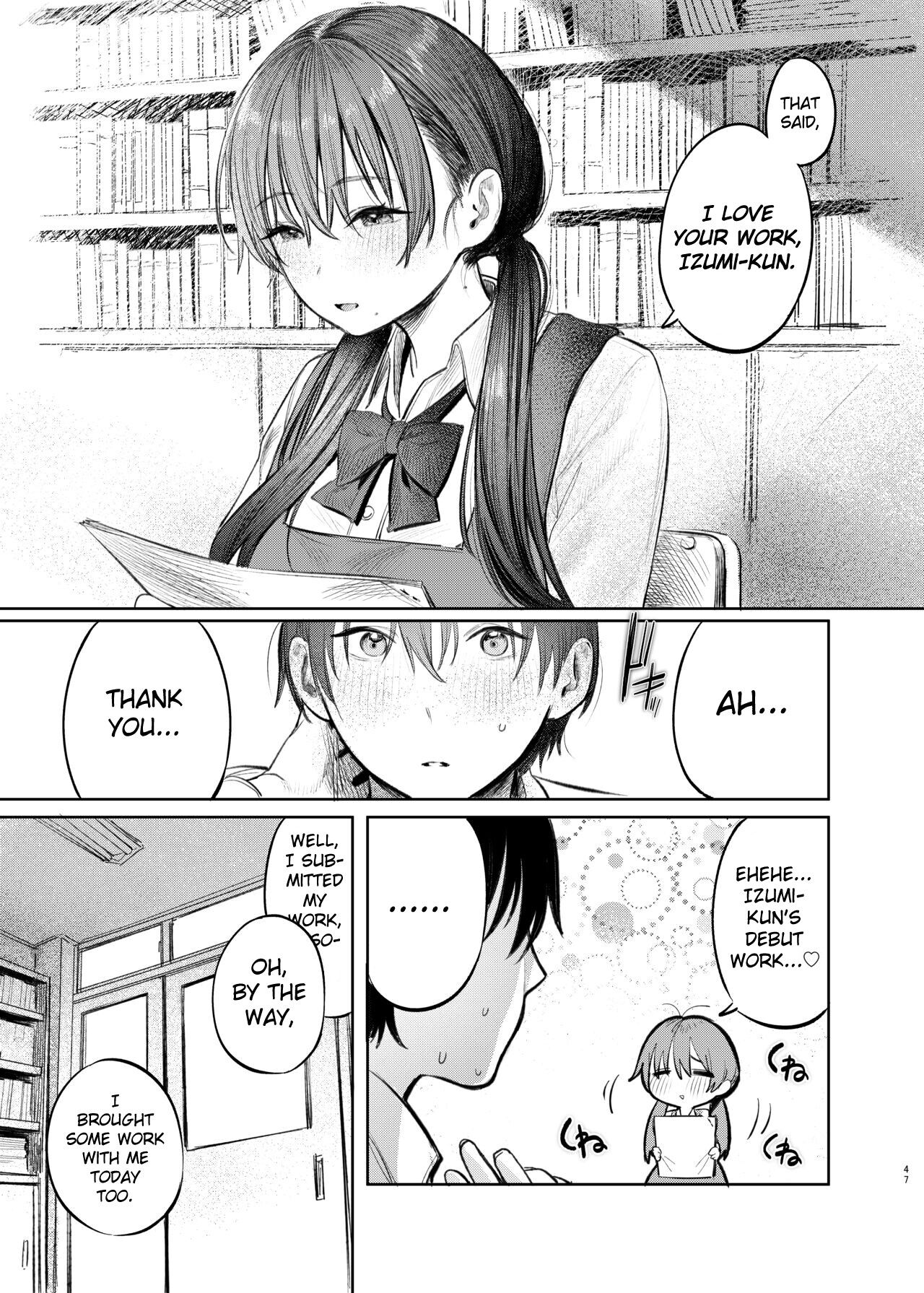 Hentai Manga Comic-Kunikida Senpai's Secret-Read-46